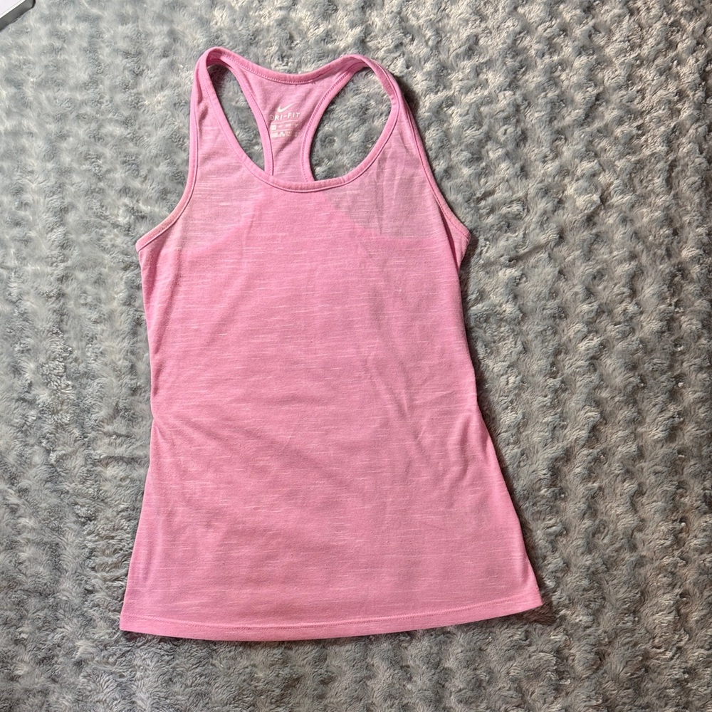 Nike Women's Light Pink Racerback Tank